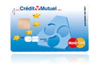 Matercard online pour la banque du credit mutuel