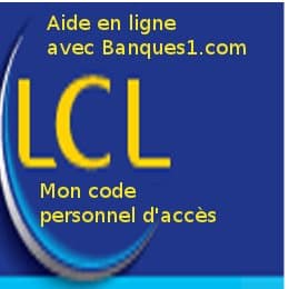 Mon code personnel d'accès LCL