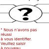 Pas réussi à vous identifier. Veuillez saisir à nouveau