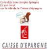 Compte et livret caisse épargne