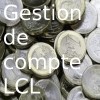 Gestion de compte à la banque lcl