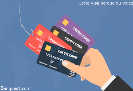 Carte Visa perdue ou volée