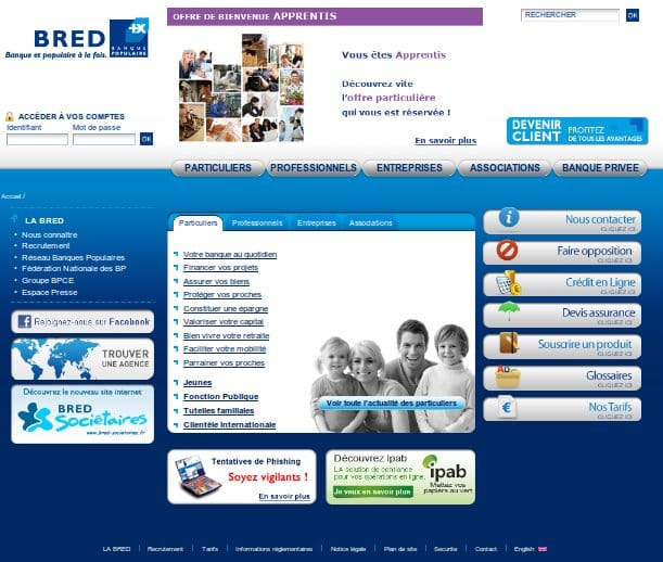 Banque BRED Mon Compte Acc s Clients Et Services En Ligne